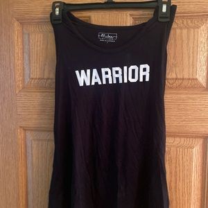 Black 'Warrior' Tank Top, Size: Small